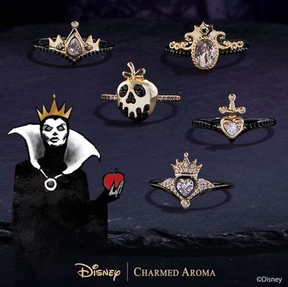 Disney Villians Snow White Poison Apple Ring, 925 Sterling Silver - Picture 4 of 12